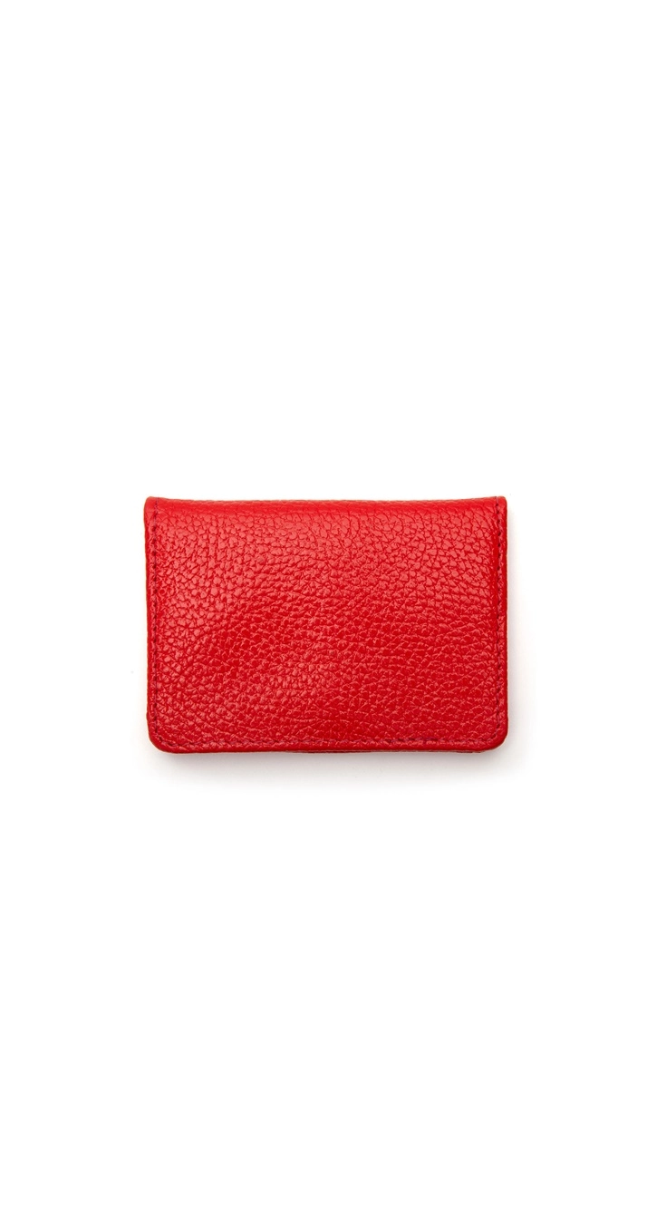 Porta Cartão Feminino Colcci Couro Floater Vermelho