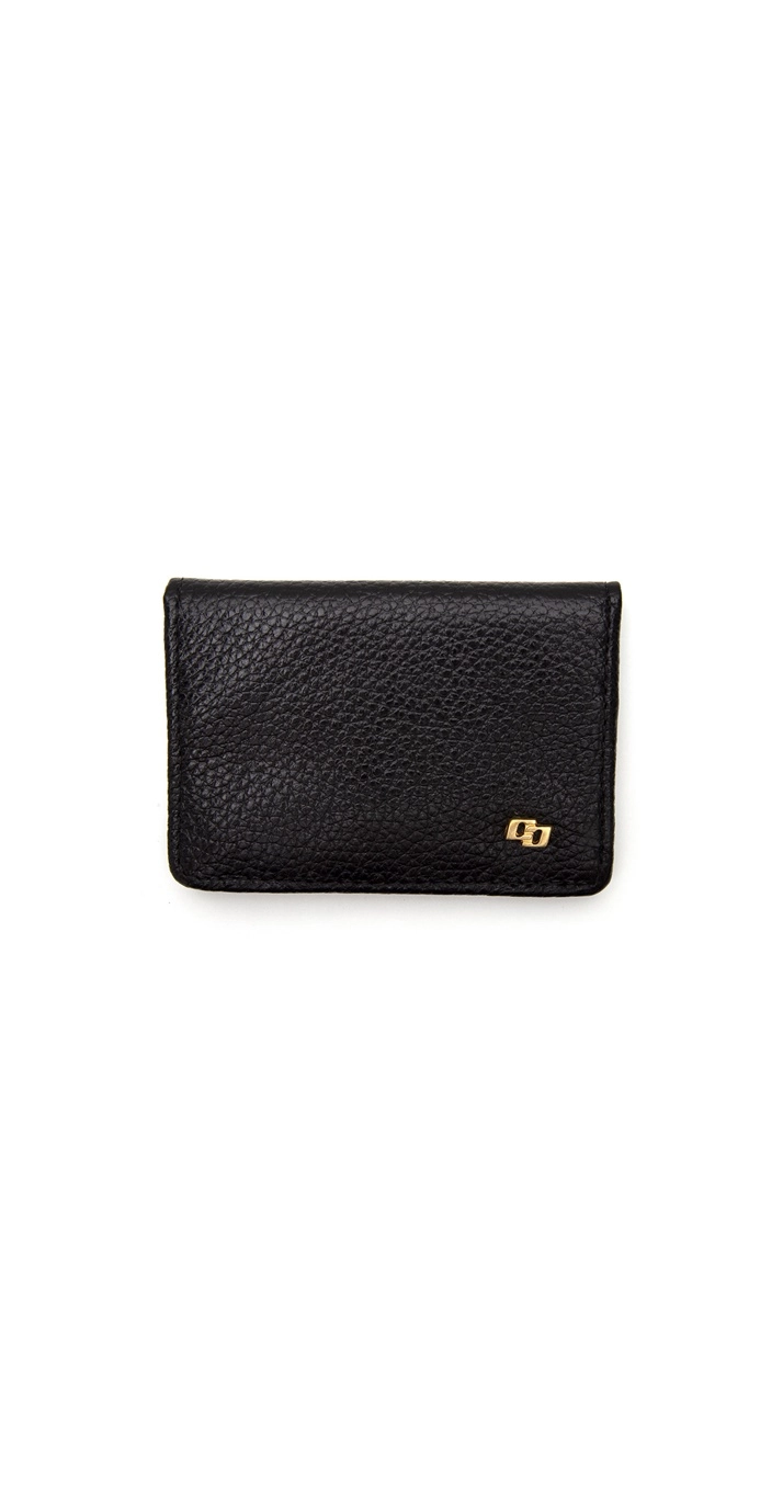 Porta Cartão Feminino Colcci Couro Floater Preto