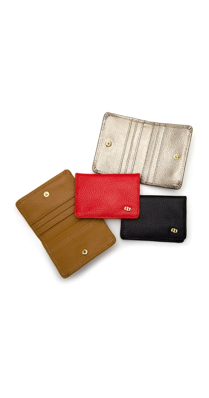 Porta Cartão Feminino Colcci Couro Floater Caramelo