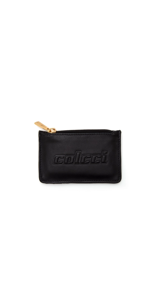 Porta Cartão Com Zíper Fem Colcci Couro Float