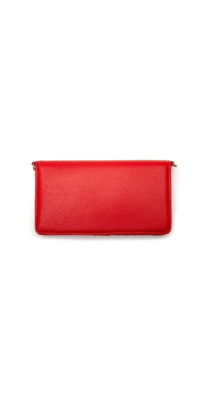 Bolsa Carteira Fem Colcci Couro Floater Vermelho