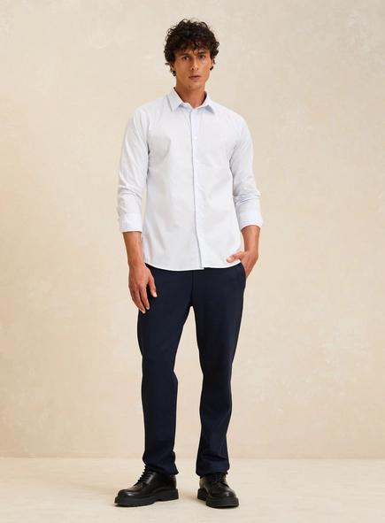 Camisa Masculina Slim Listrada