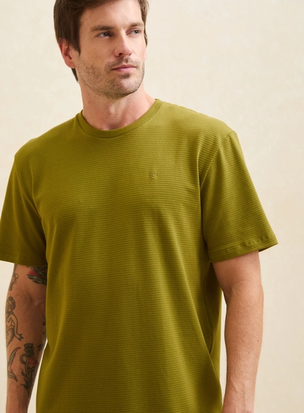 Camiseta Masculina New Box Texturizada