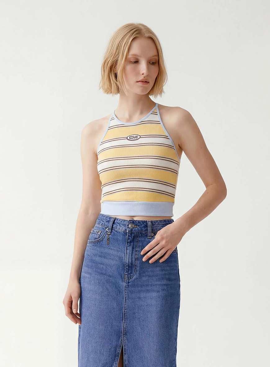 Blusa Slim Com Stripes