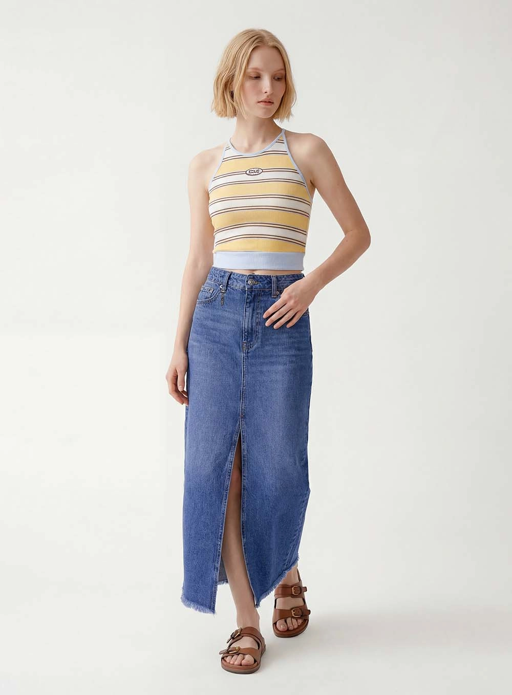Blusa Slim Com Stripes Estampados 4
