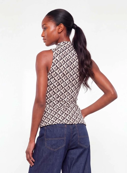 Regata Feminina Slim Estampada