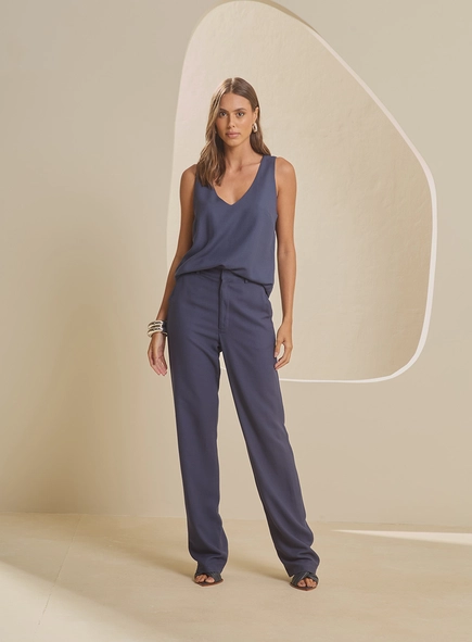 Calça Alfaiataria Feminina Reta