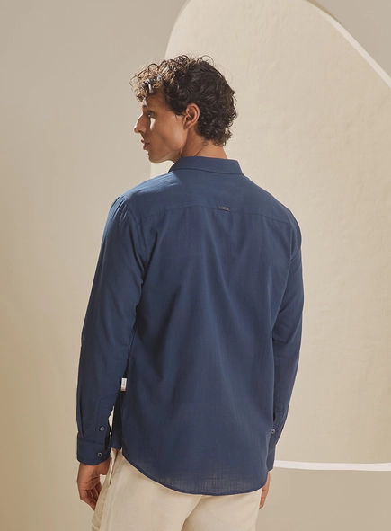 Camisa Masculina Relax Manga Longa