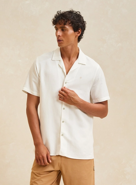 Camisa Masculina Vintage Manga Curta
