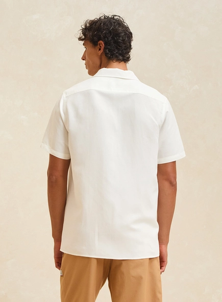 Camisa Masculina Vintage Manga Curta