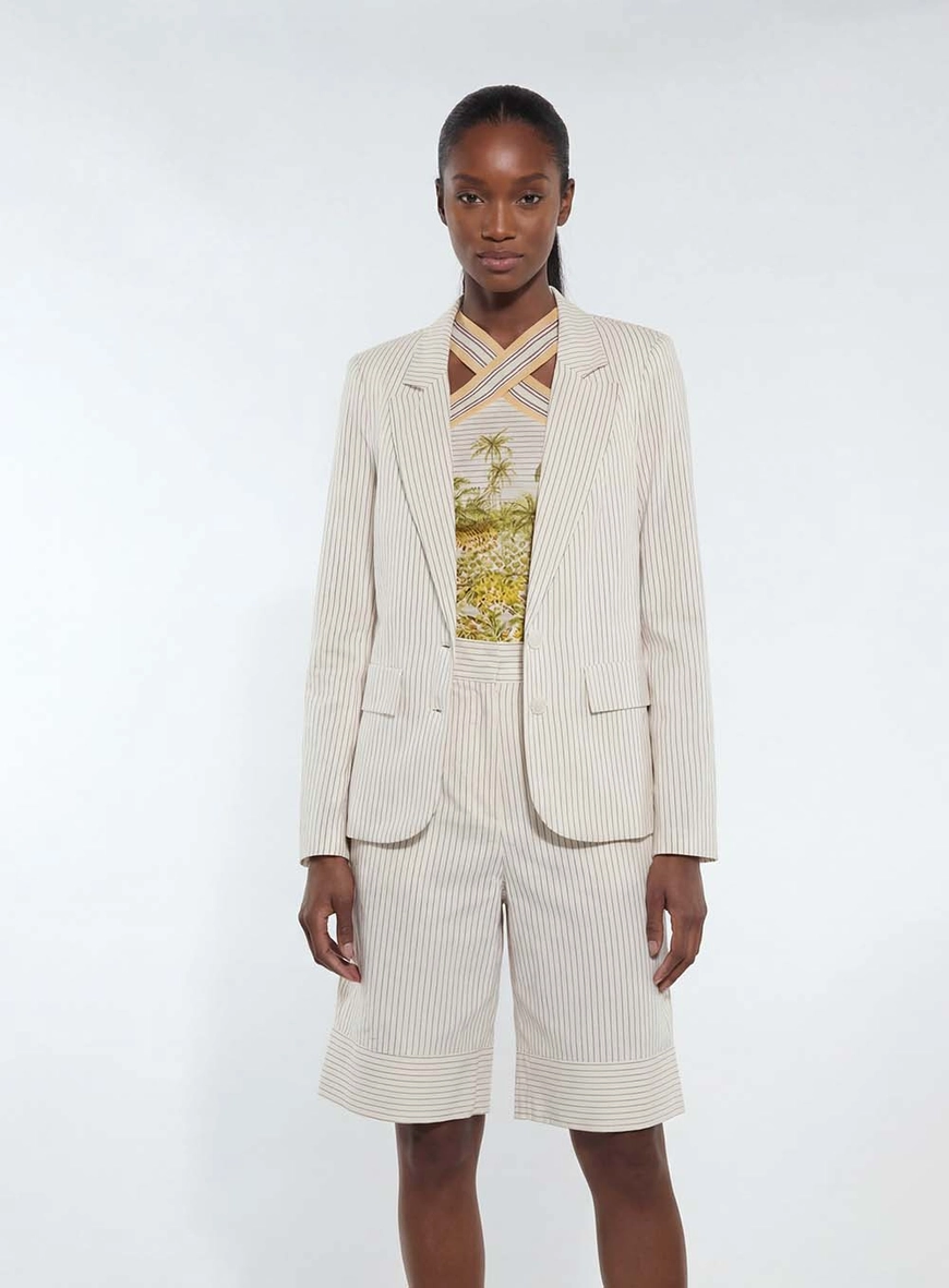 Blazer Alfaiataria Boy Listrado Estampados 1