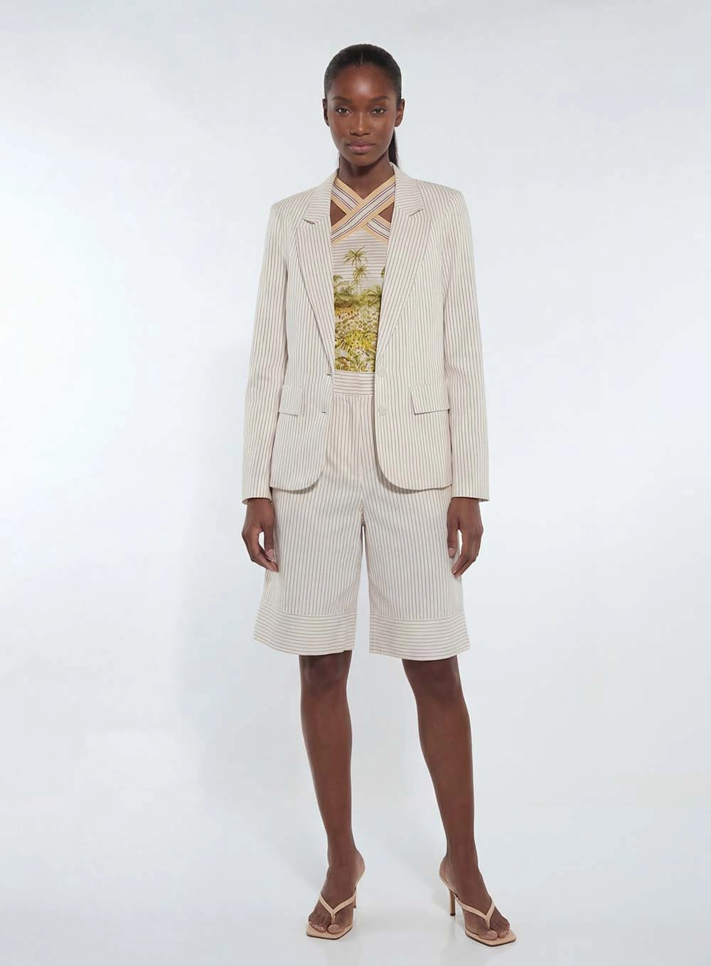 Blazer Alfaiataria Boy Listrado Estampados 4