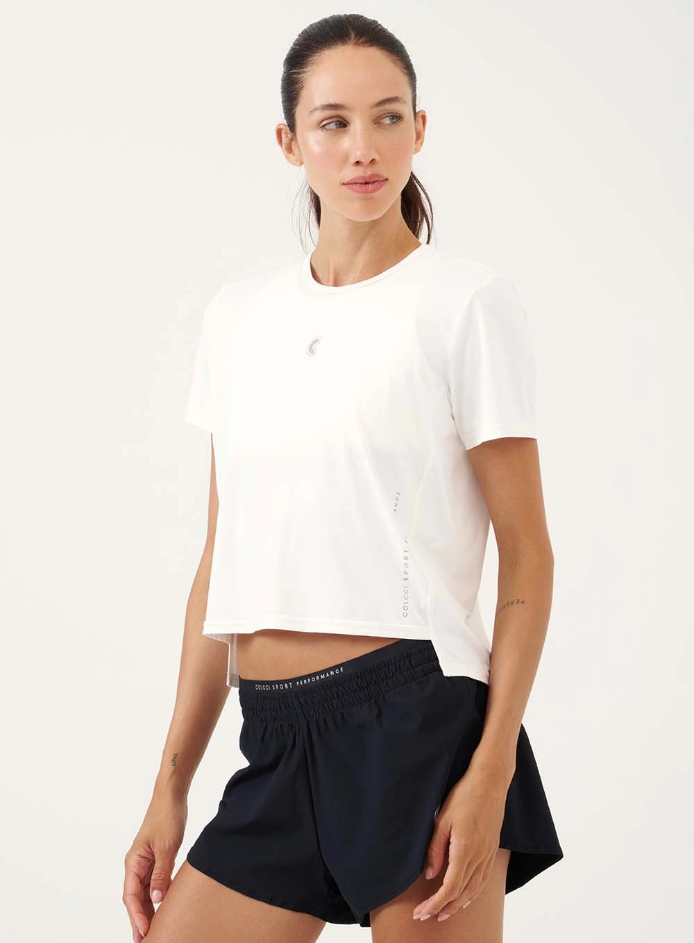 Camiseta Malha Sport 1 Feminino Colcci Sport Off