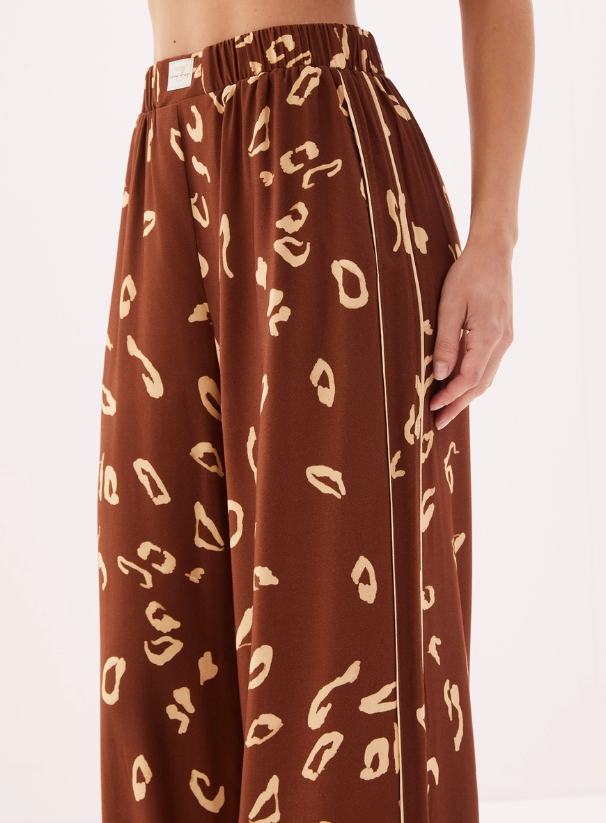 Calça Feminina Pantalona Estampada Estampados 3