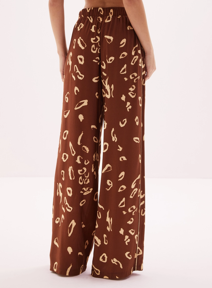Calça Feminina Pantalona Estampada Estampados 4