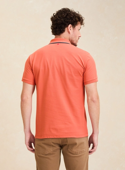 Polo Masculina Muscle Com Bordado