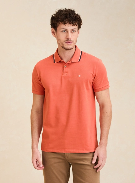 Polo Masculina Muscle Com Bordado