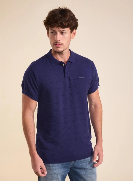 Polo Masculina Tricot Muscle