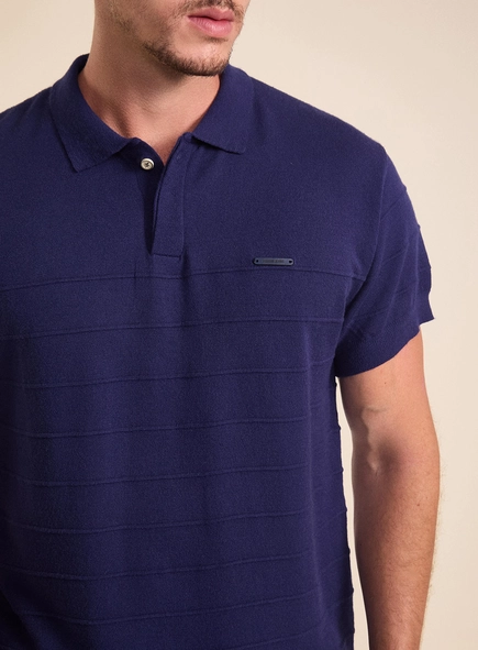 Polo Masculina Tricot Muscle