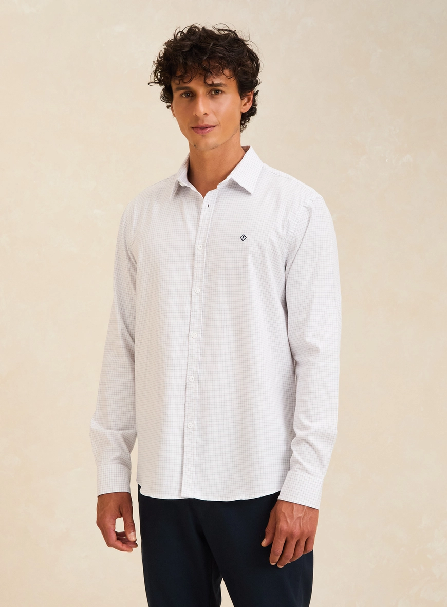 Camisa Masculina Xadrez Relax Estampados 3