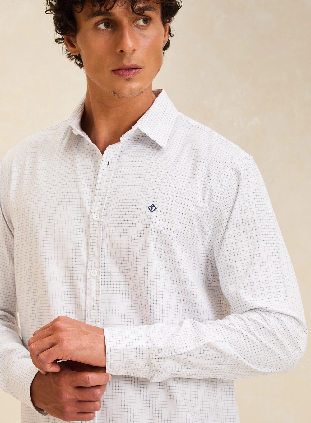 Camisa Masculina Xadrez Relax Estampados 4