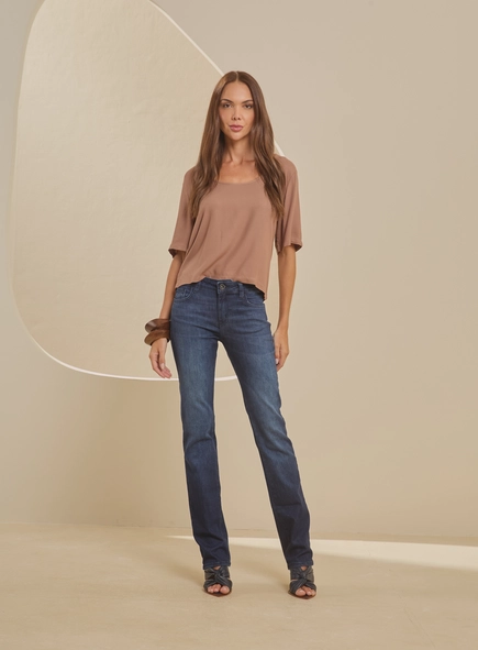 Camiseta Feminina Reta