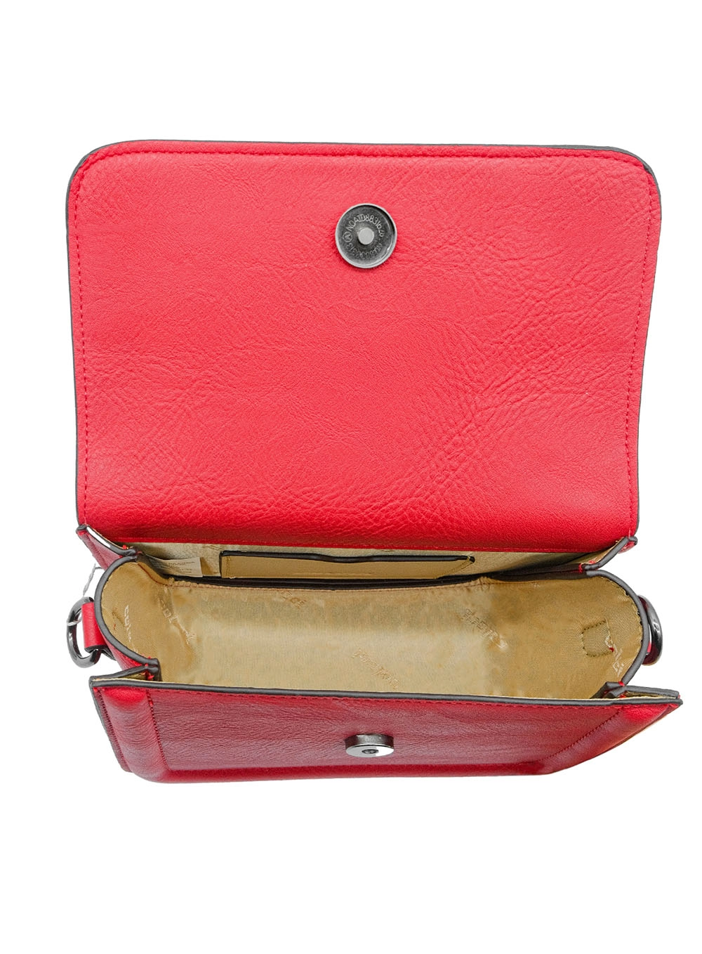 Bolsa Colcci Fem Crossbody Textura Vermelho