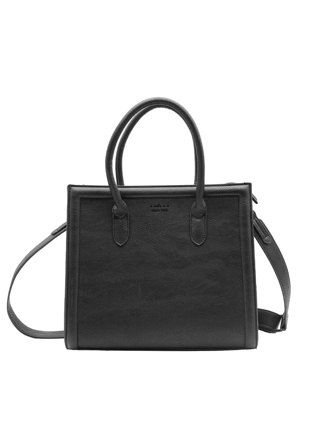 Bolsa Colcci Fem Tote Textura Preto
