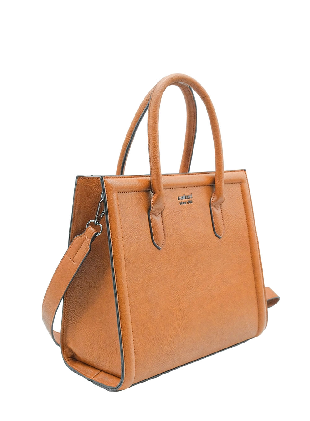Bolsa Colcci Fem Tote Textura Caramelo