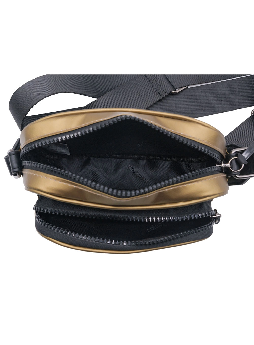 Bolsa Colcci Fem Camera Bag Nylon Ouro