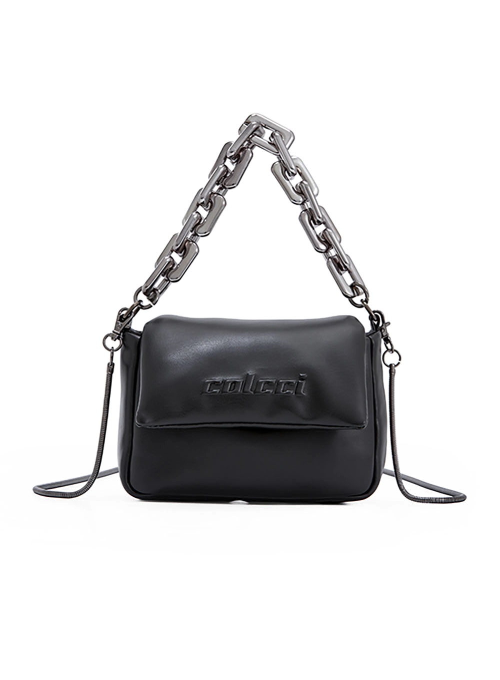 Bolsa Colcci Fem  Crossbody Pillow Preto