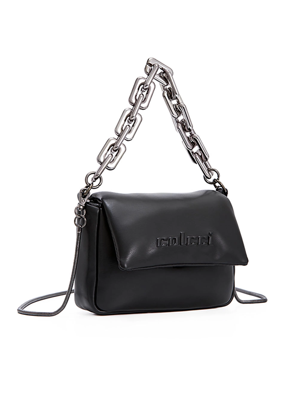 Bolsa Colcci Fem  Crossbody Pillow Preto