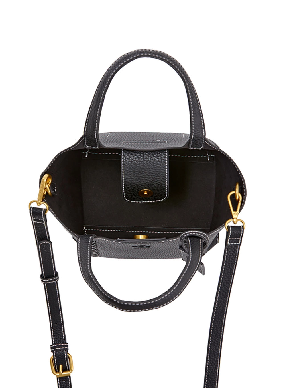 Bolsa Colcci Fem Bucket Textura Preto