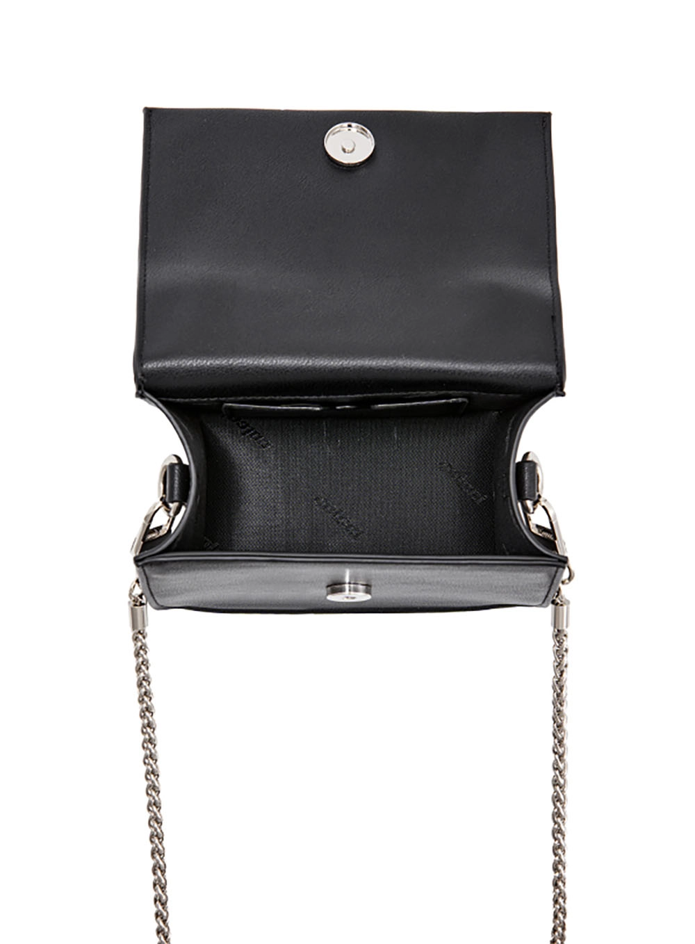 Bolsa Colcci Fem Cross Logo Strass preto / cristal