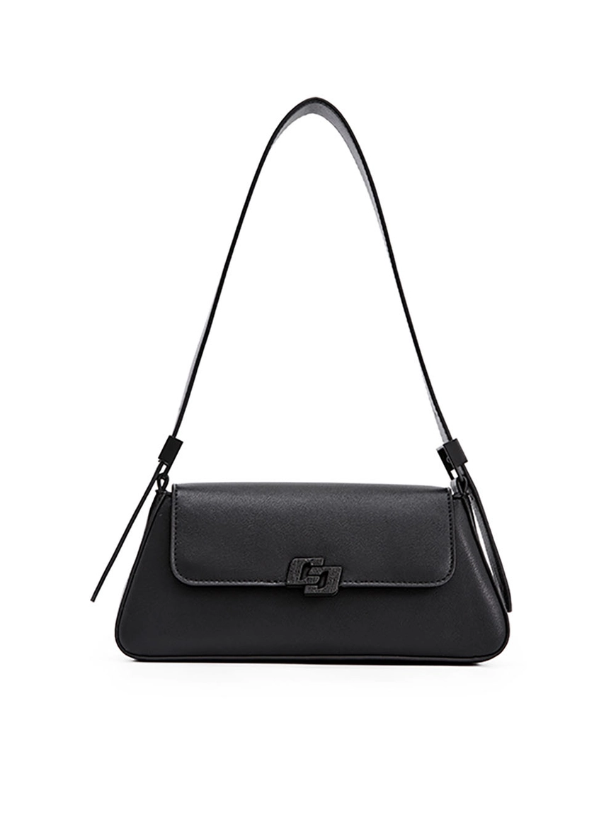 Bolsa Colcci Fem Baguette Logo Strass