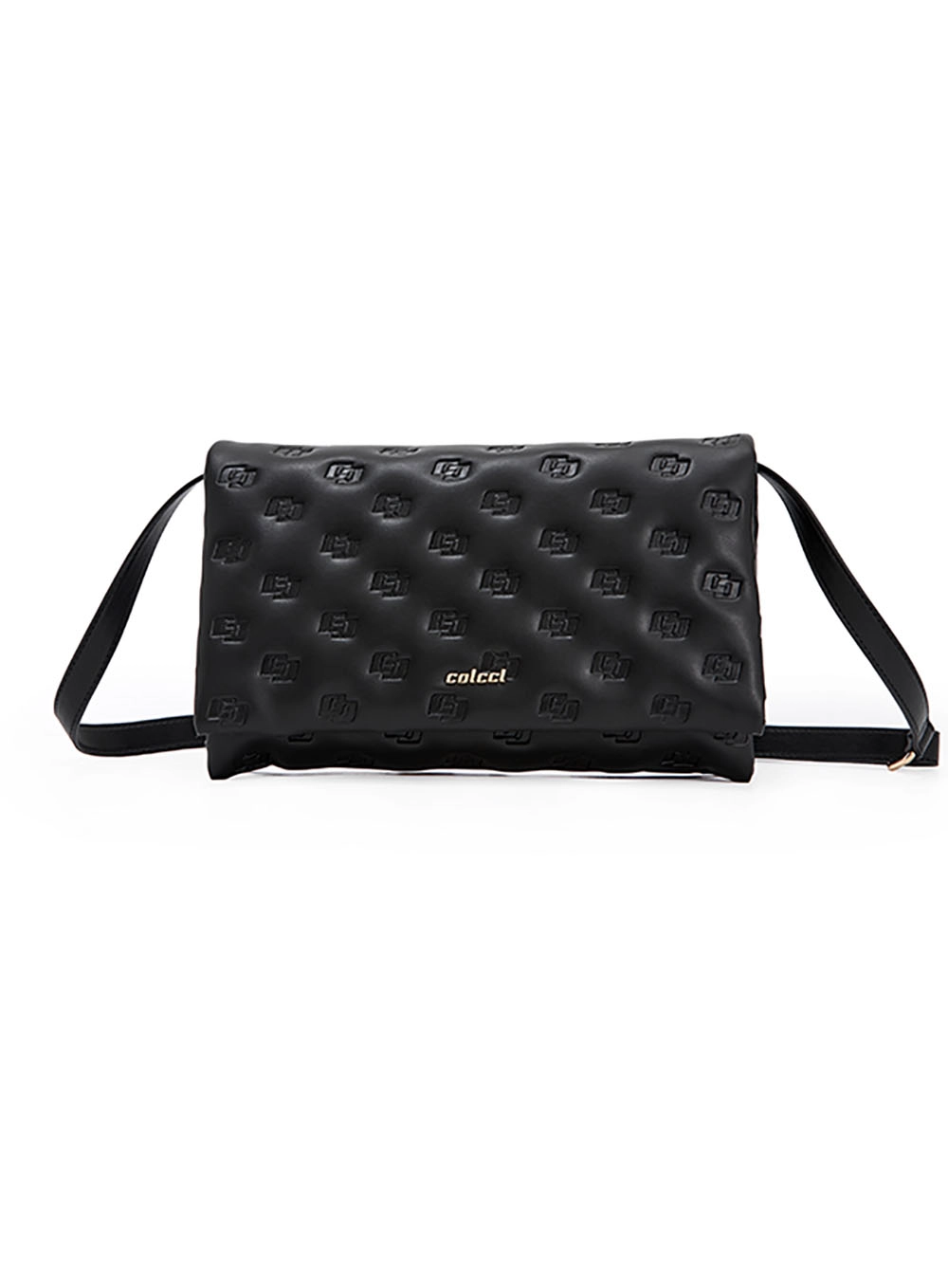 Bolsa Colcci Fem Cross Grav Puffer Preto
