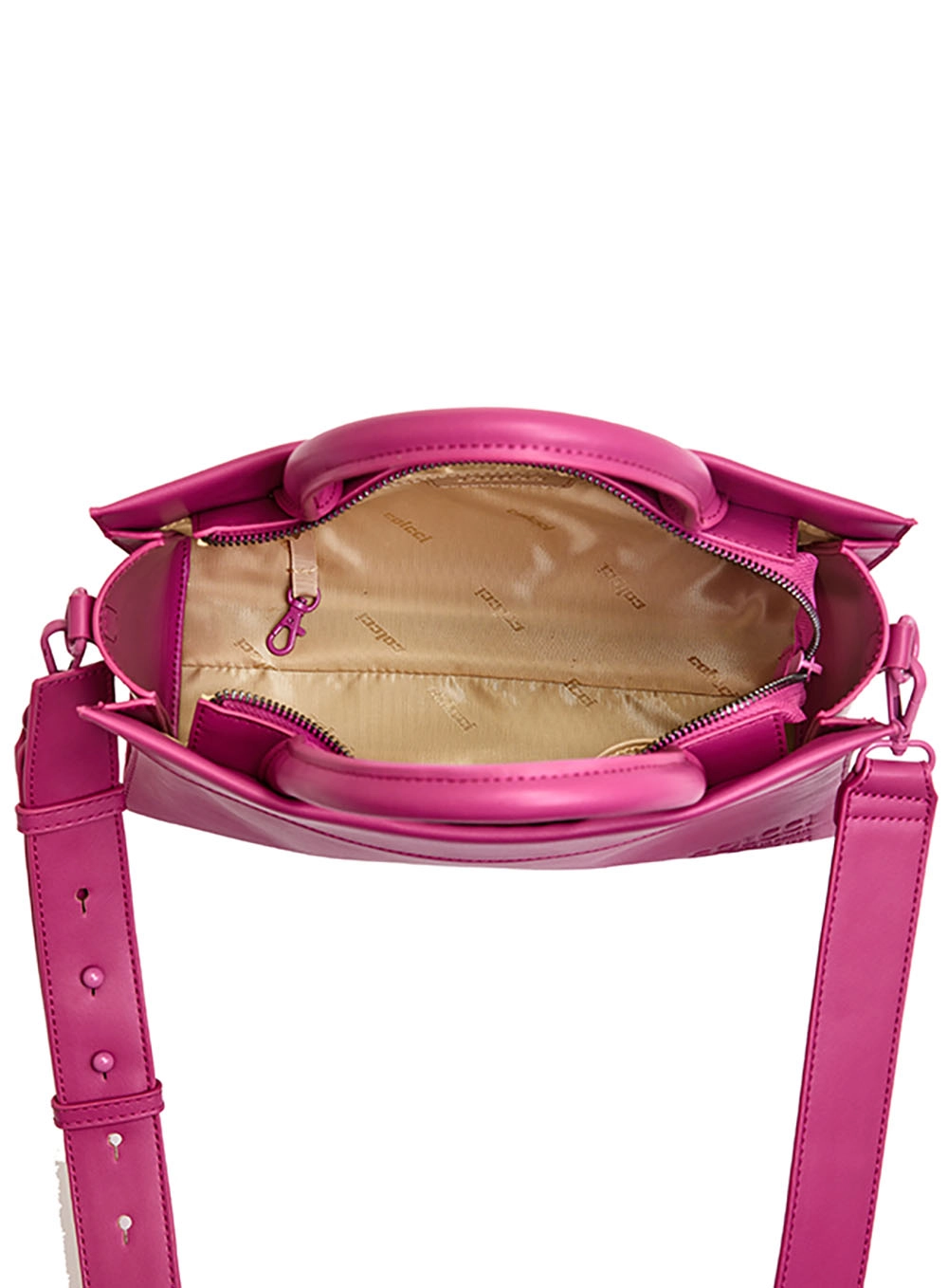 Bolsa Fem Colcci Tote Lisa Rosa