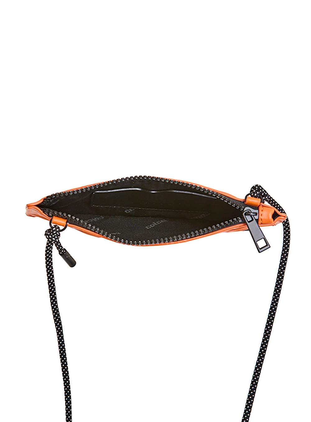 Bolsa Fem Colcci Envelope Alto Relevo Laranja