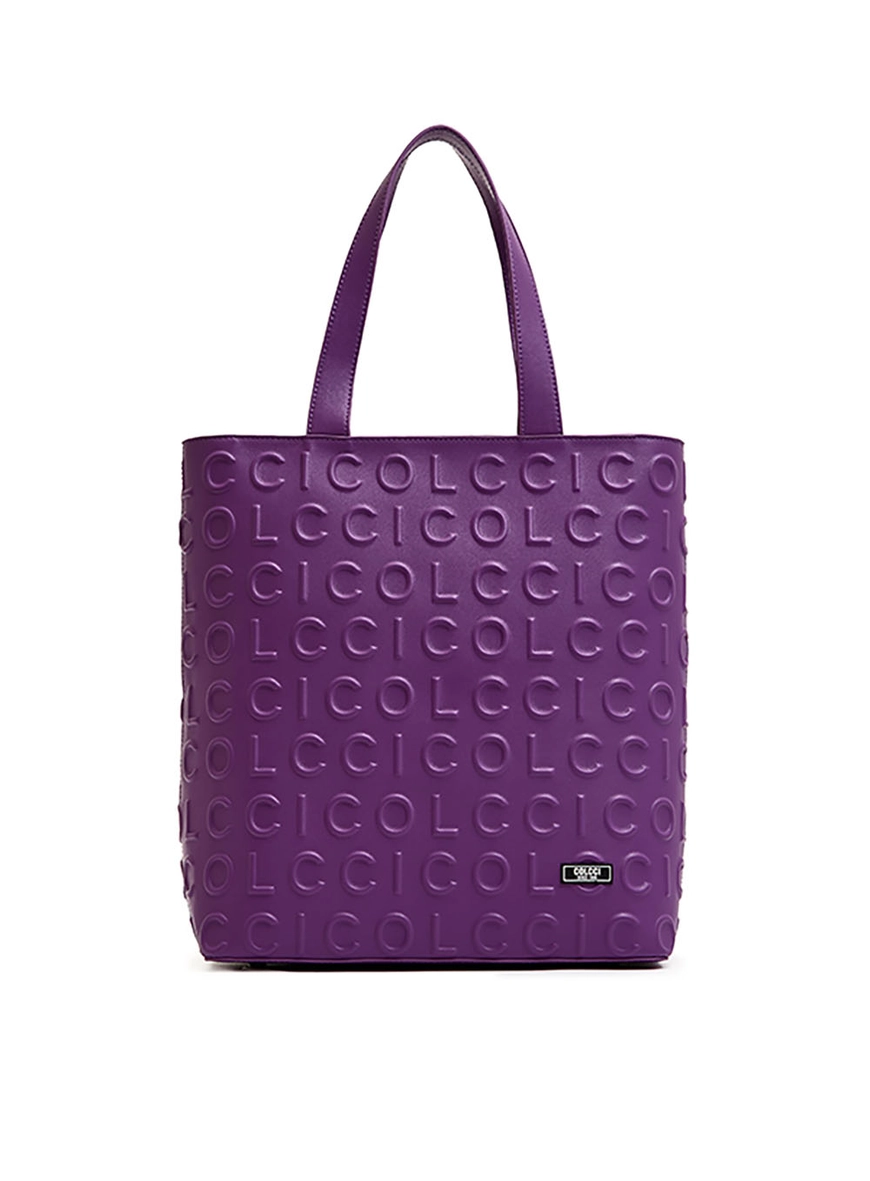 Bolsa Fem Colcci Shop Bag Alto Relevo