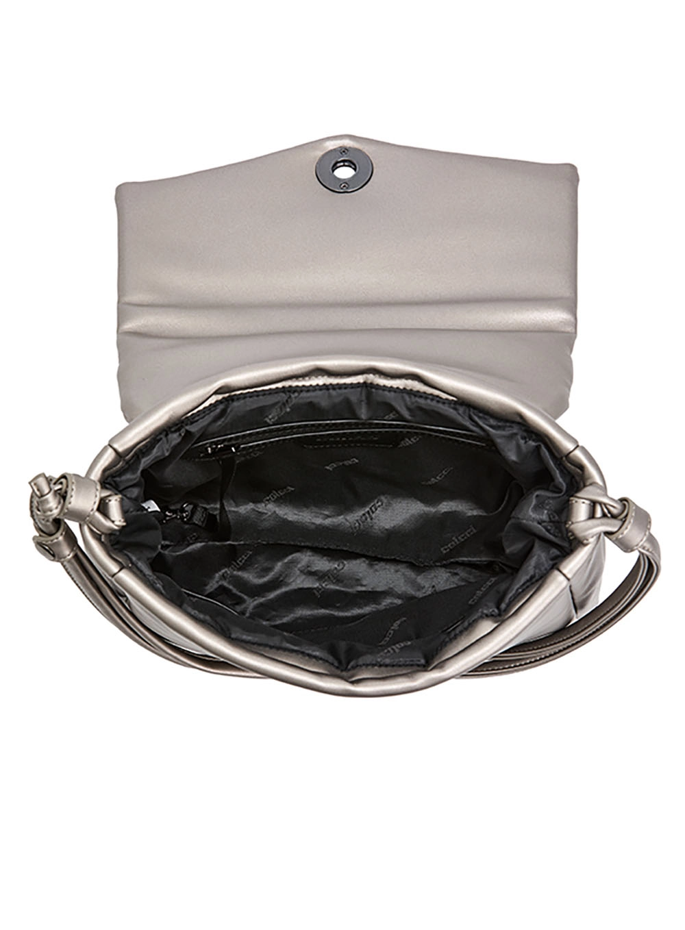 Bolsa Fem Colcci Crossbody Pillow Prata