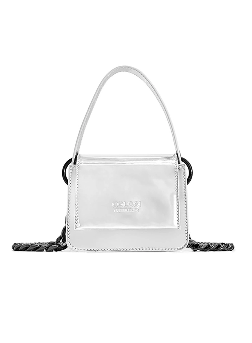 Bolsa Corrente Crossbody Specchio Metalizada