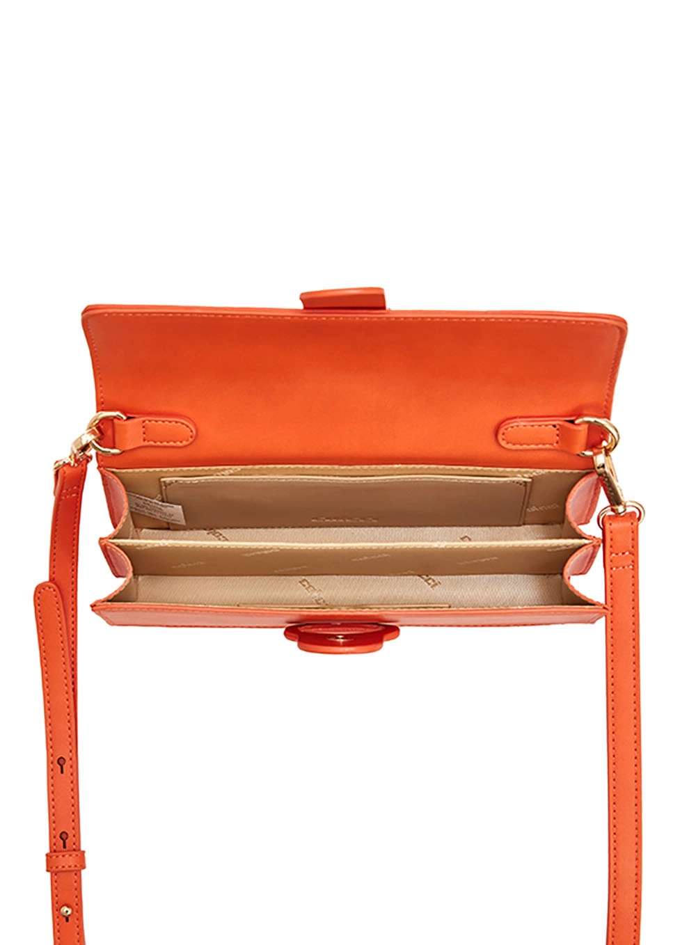 Bolsa Colcci Fem Crossbody Lisa Laranja
