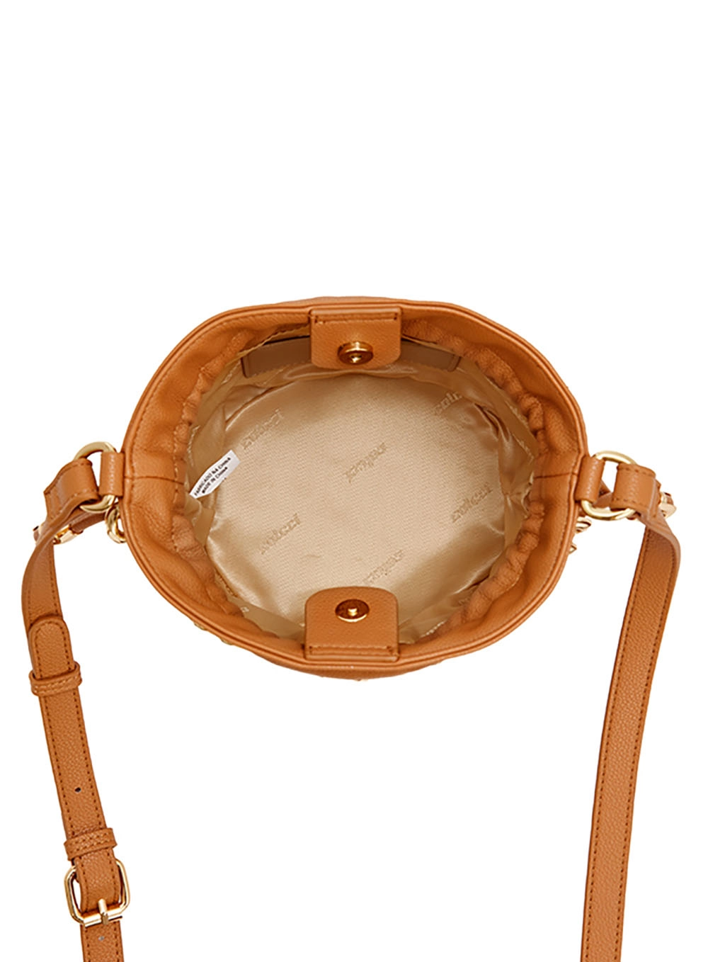 Bolsa Colcci Fem Bucket Corrente Marrom