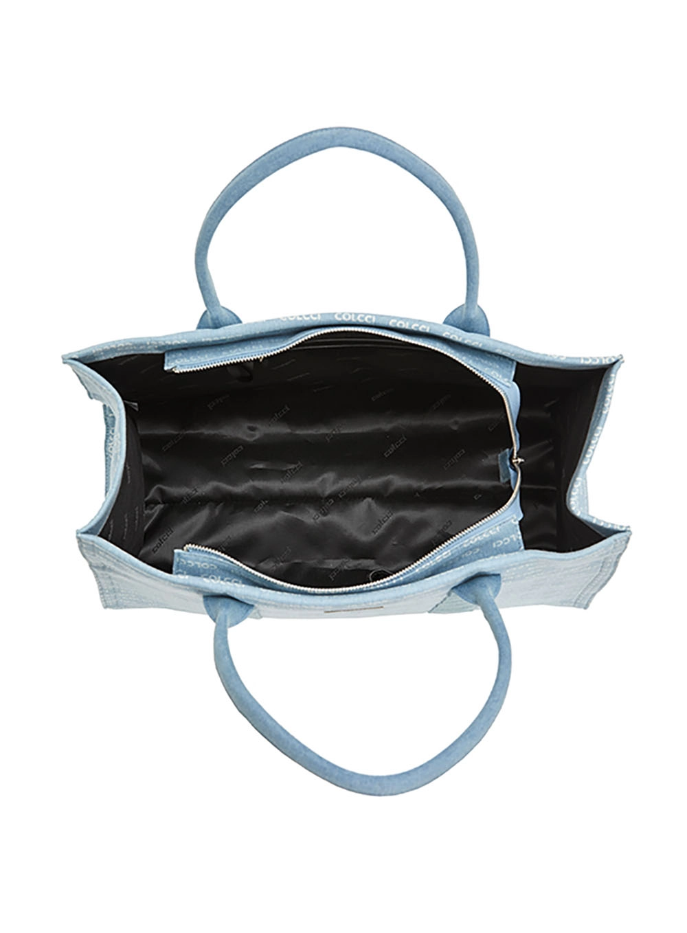 Bolsa Colcci Fem Shopper Jeans Índigo