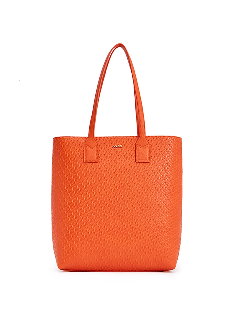 Bolsa Fem Colcci Shopping Gravacao Laranja