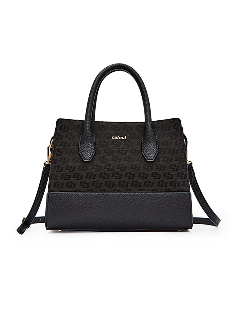 Bolsa Colcci Fem Tote Jacquard Preto