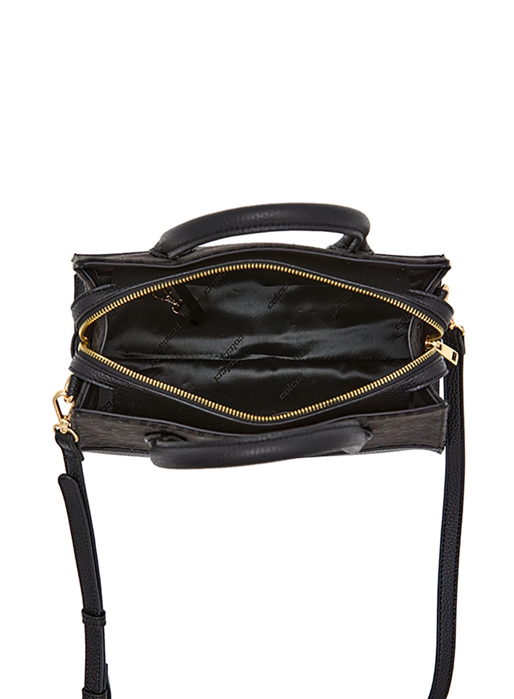 Bolsa Colcci Fem Tote Jacquard Preto