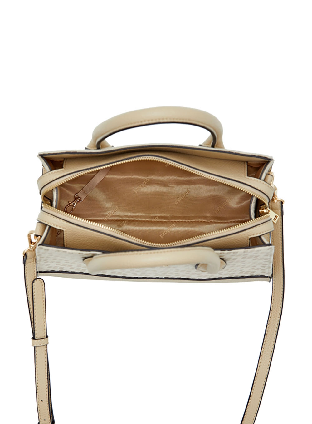 Bolsa Colcci Fem Tote Jacquard Off White
