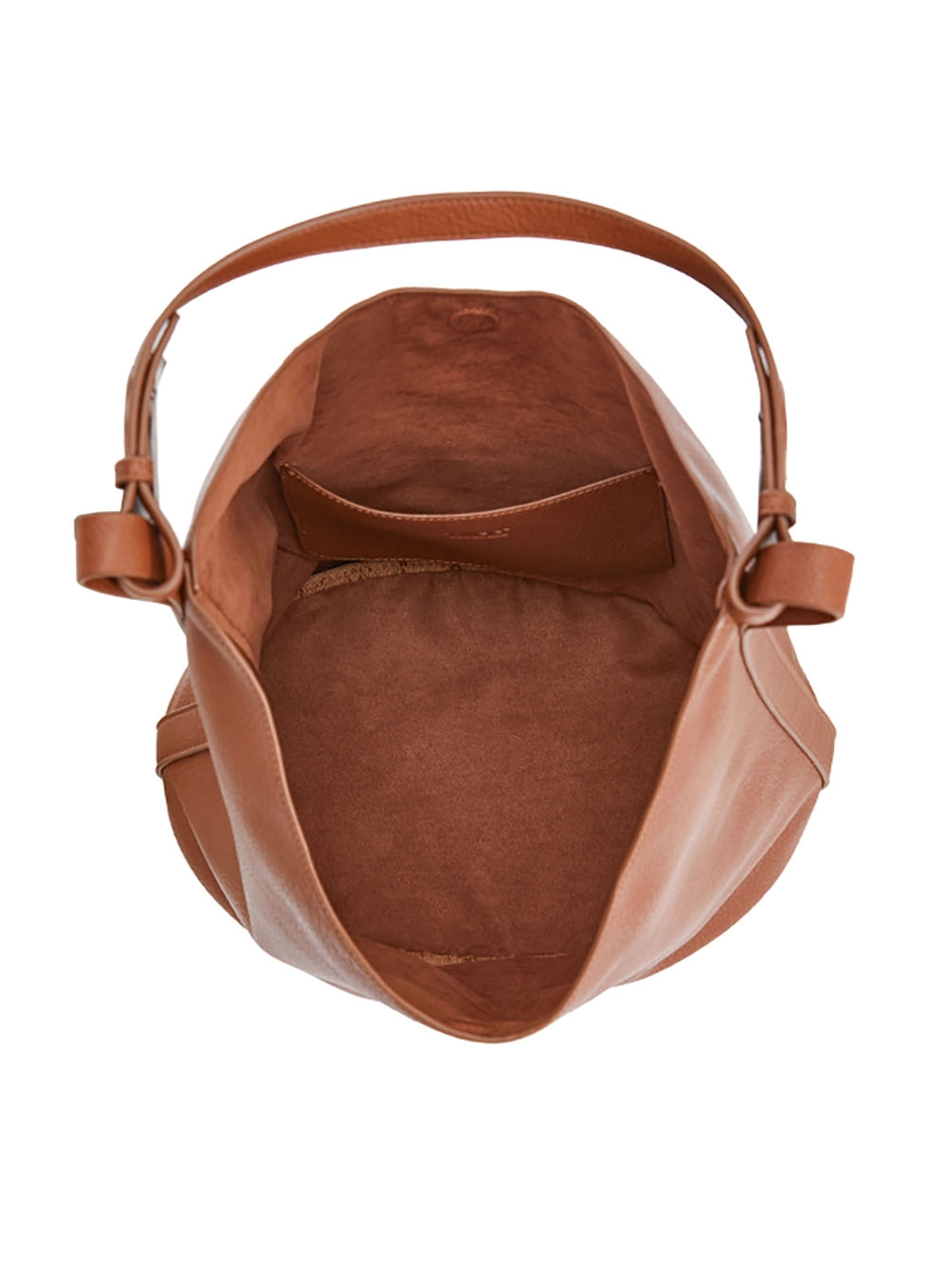 Bolsa Colcci Fem Hobo Soft Textura Marrom