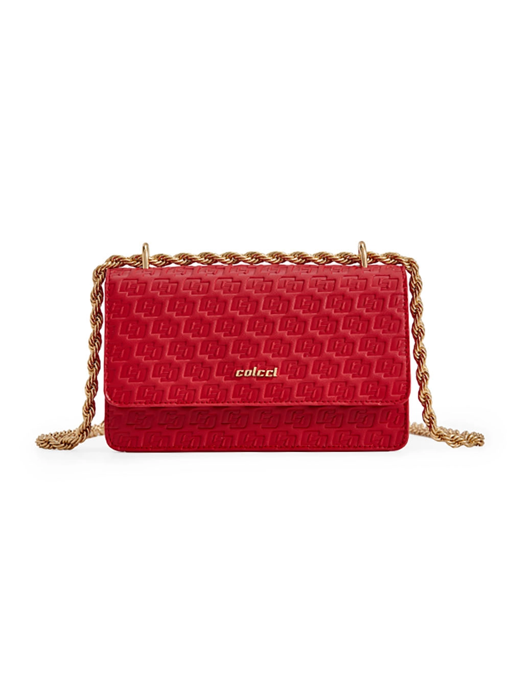 Bolsa Colcci Fem Crossbody Gravacao Vermelho